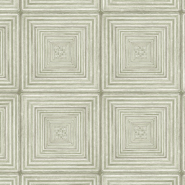 Patton Wallcoverings MH36525 Manor House Parquet Wallpaper